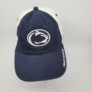 Penn State Nittany Lions Zephyr Blue White Strap Back Cap Hat Adjustable